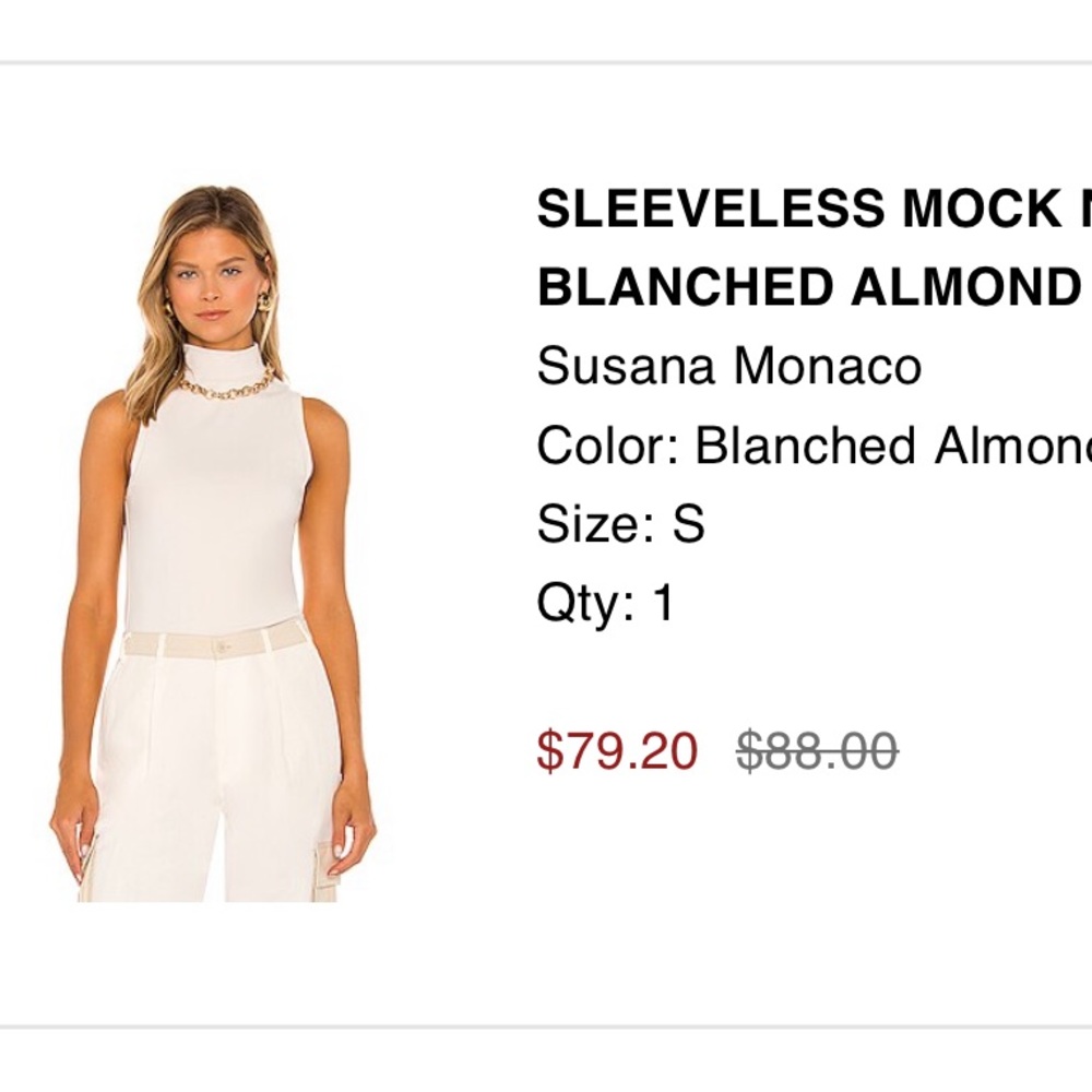 Sleeveless Susana Monaco Tank